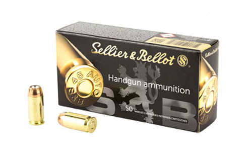 Ammunition Sellier&Bellot Pistol 45ACP S&B 45ACP 230GR JHP 50/1000